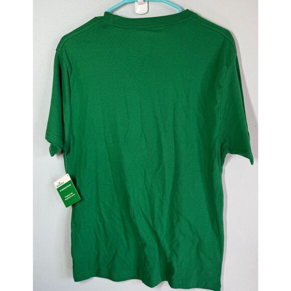 NWT Mens St. Patrick's Day Lucky Charm Graphic Tee Medium Green Short Sleeve - Picture 3 of 9